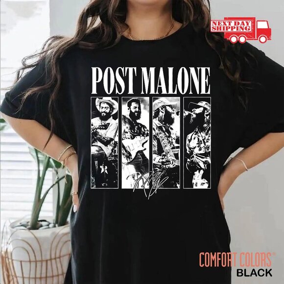 Vintage Post Malone Shirt | F1 Trillion Tour Rap Music Tee - Picture 1 of 2
